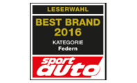 Eibach Ranked NO.1: Sports Car Magazine's Readers Vote Eibach Best Brand for Spring 2016