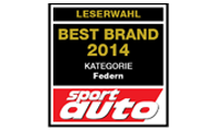 For the seventh time, Eibach was voted "Best Brand" by Sports Car Magazine.